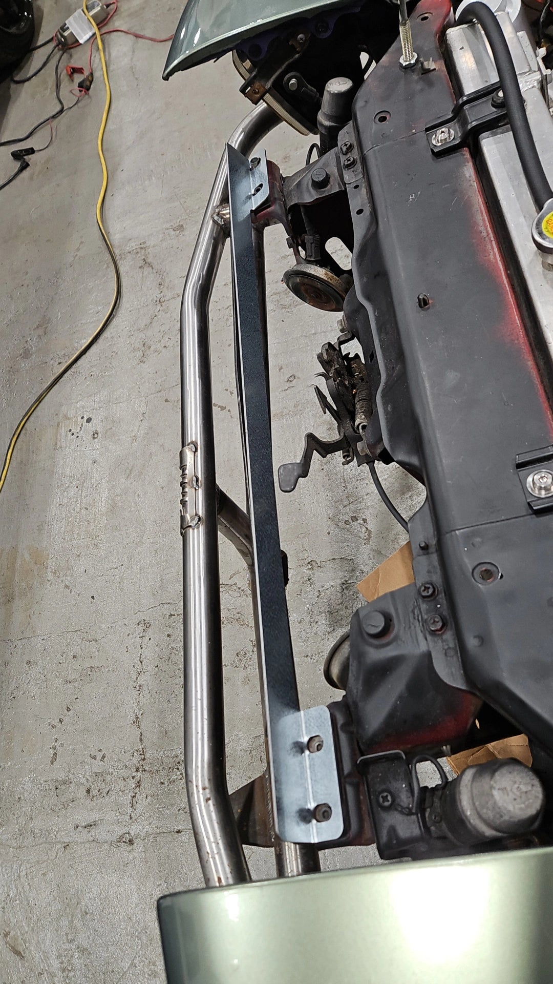 S13 Front Bumper Support Bar