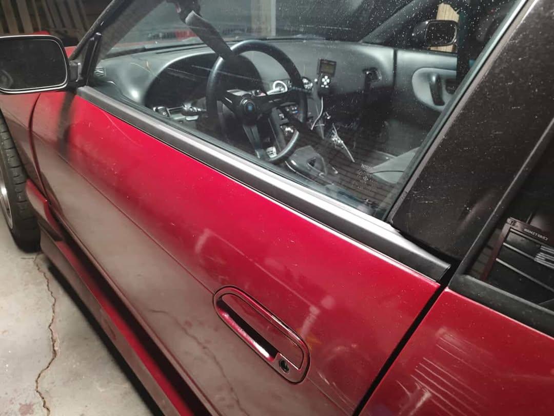 Nissan 240sx S13 and S14 Door Seals, Window Weatherstripping Pair