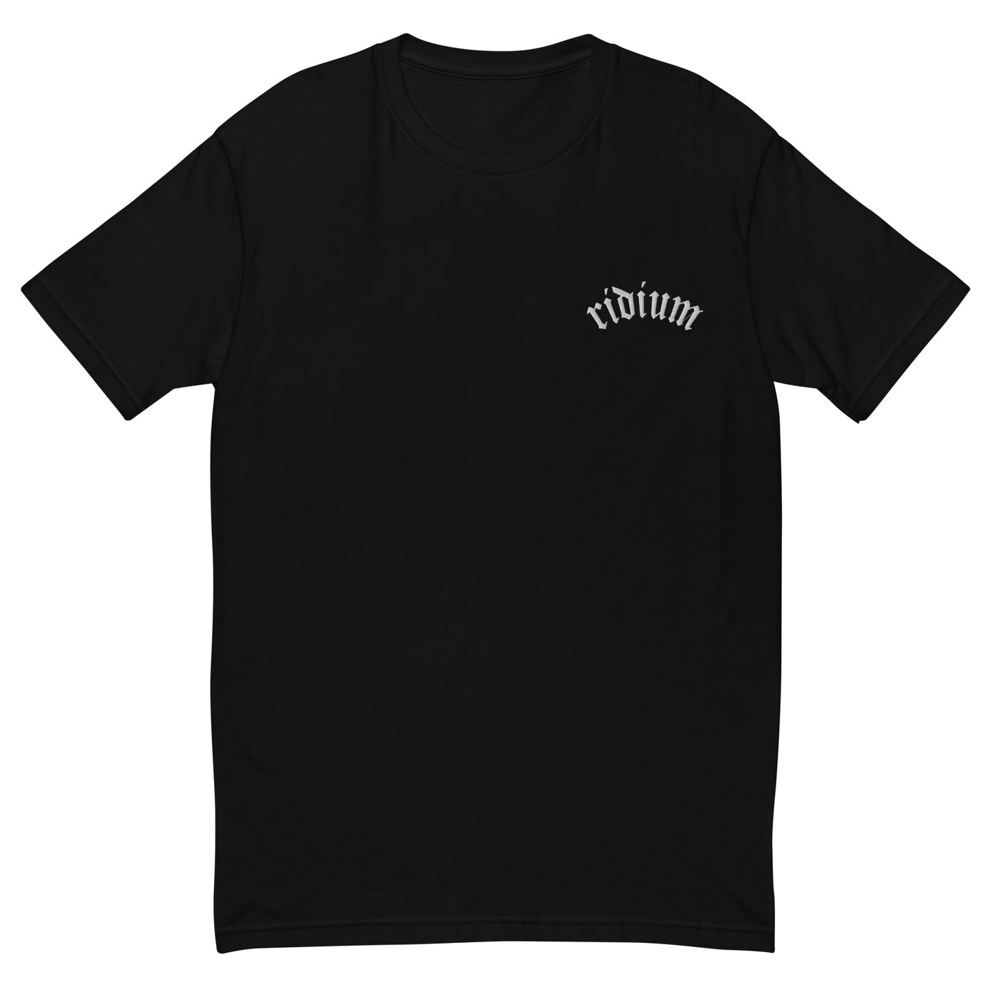 Embroidered and Graphic Back Ridium Tee