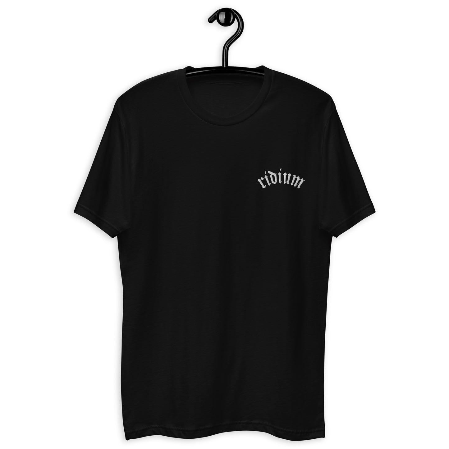 Embroidered and Graphic Back Ridium Tee