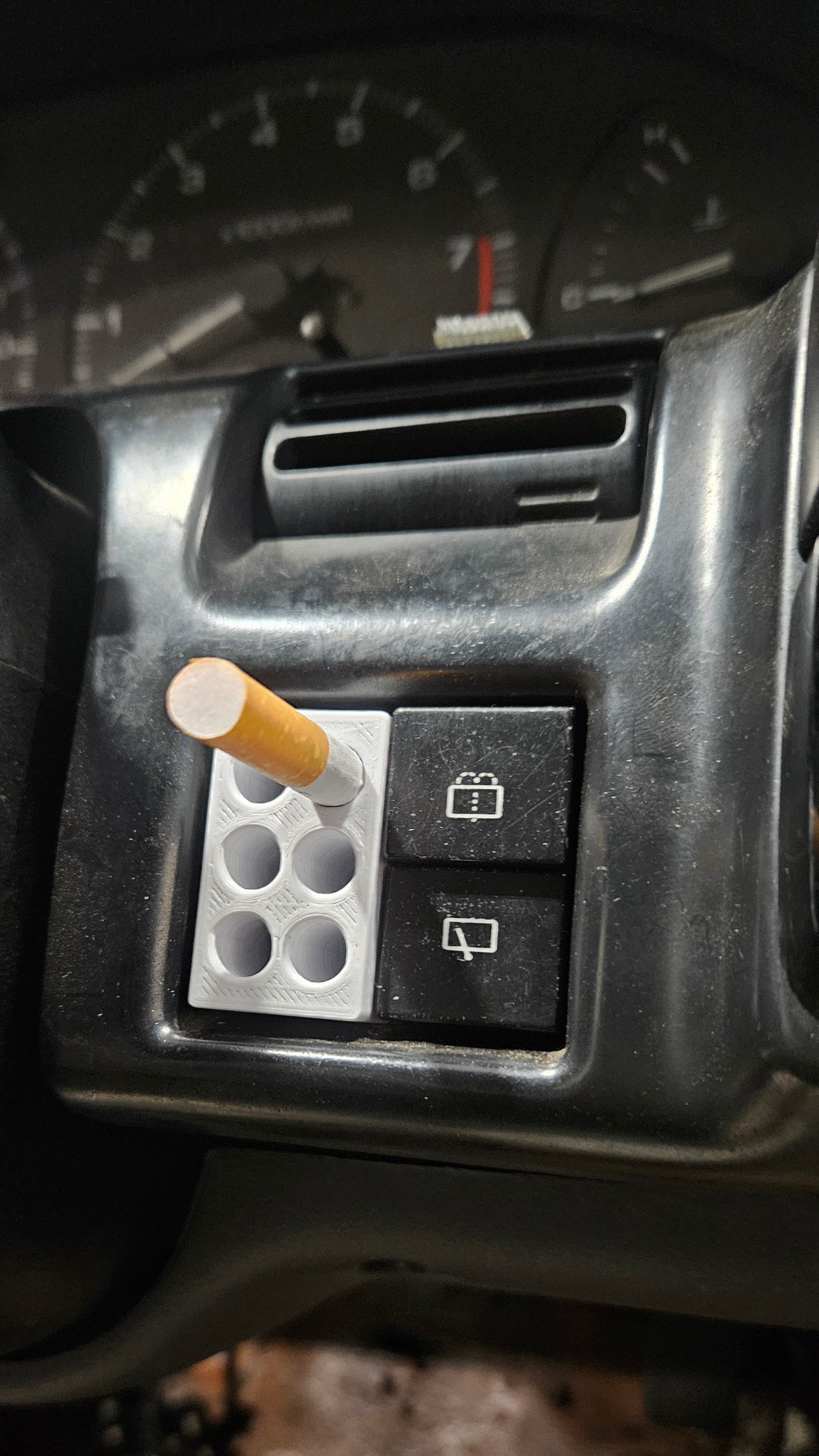 240SX S13 Cigarette Dash Mount Holder