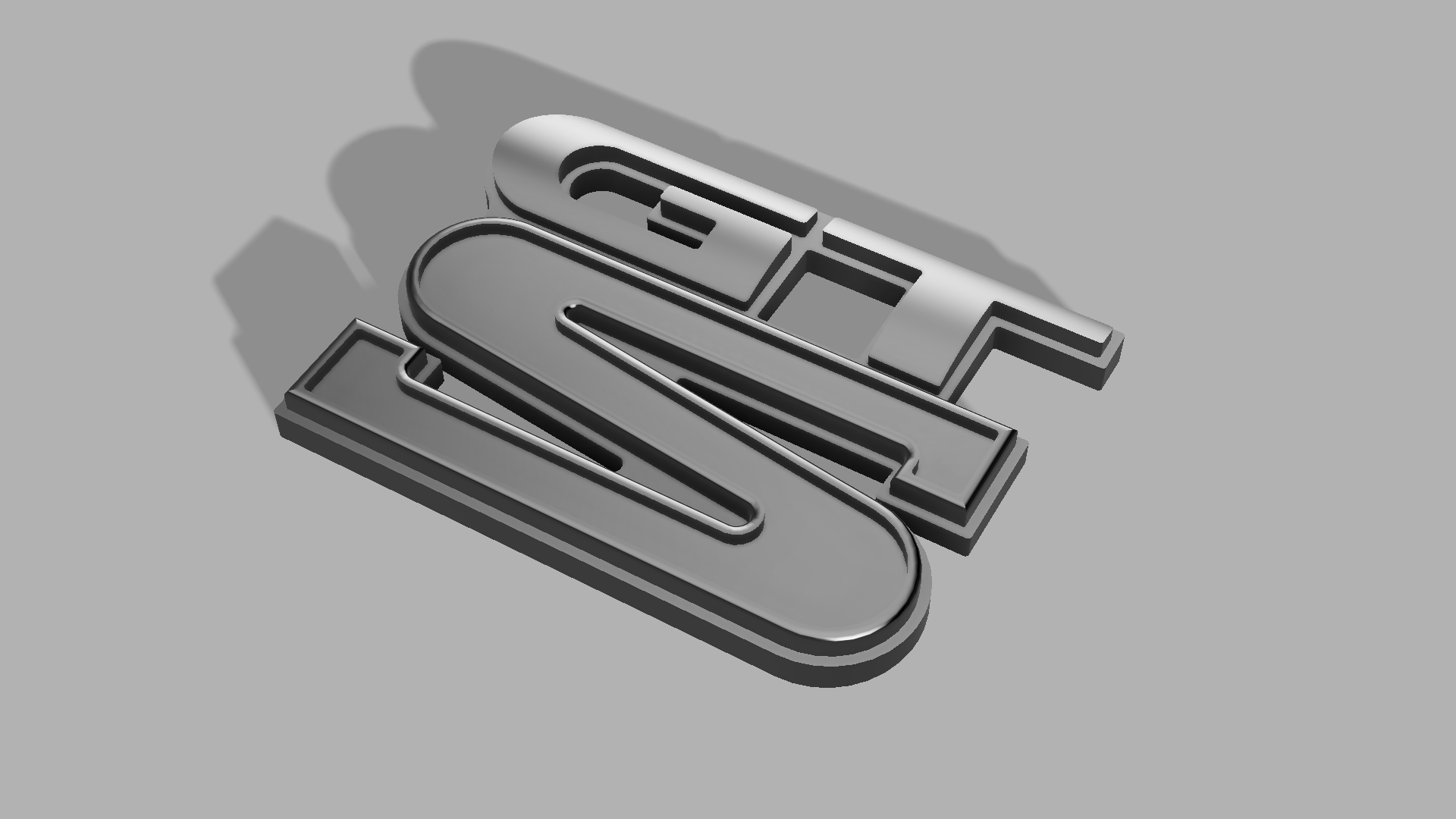 GTS Skyline Badge
