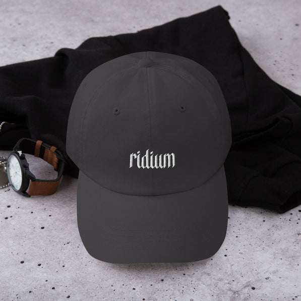 Ridium Straight Gothic Dad Hat