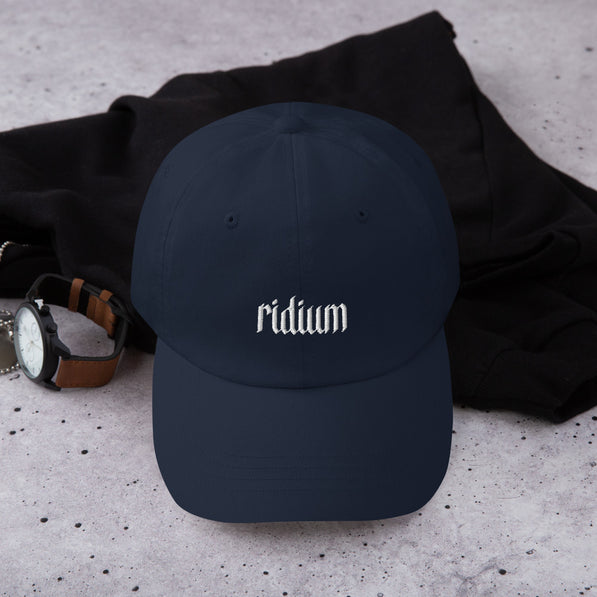Ridium Straight Gothic Dad Hat
