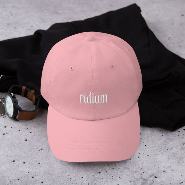 Ridium Straight Gothic Dad Hat