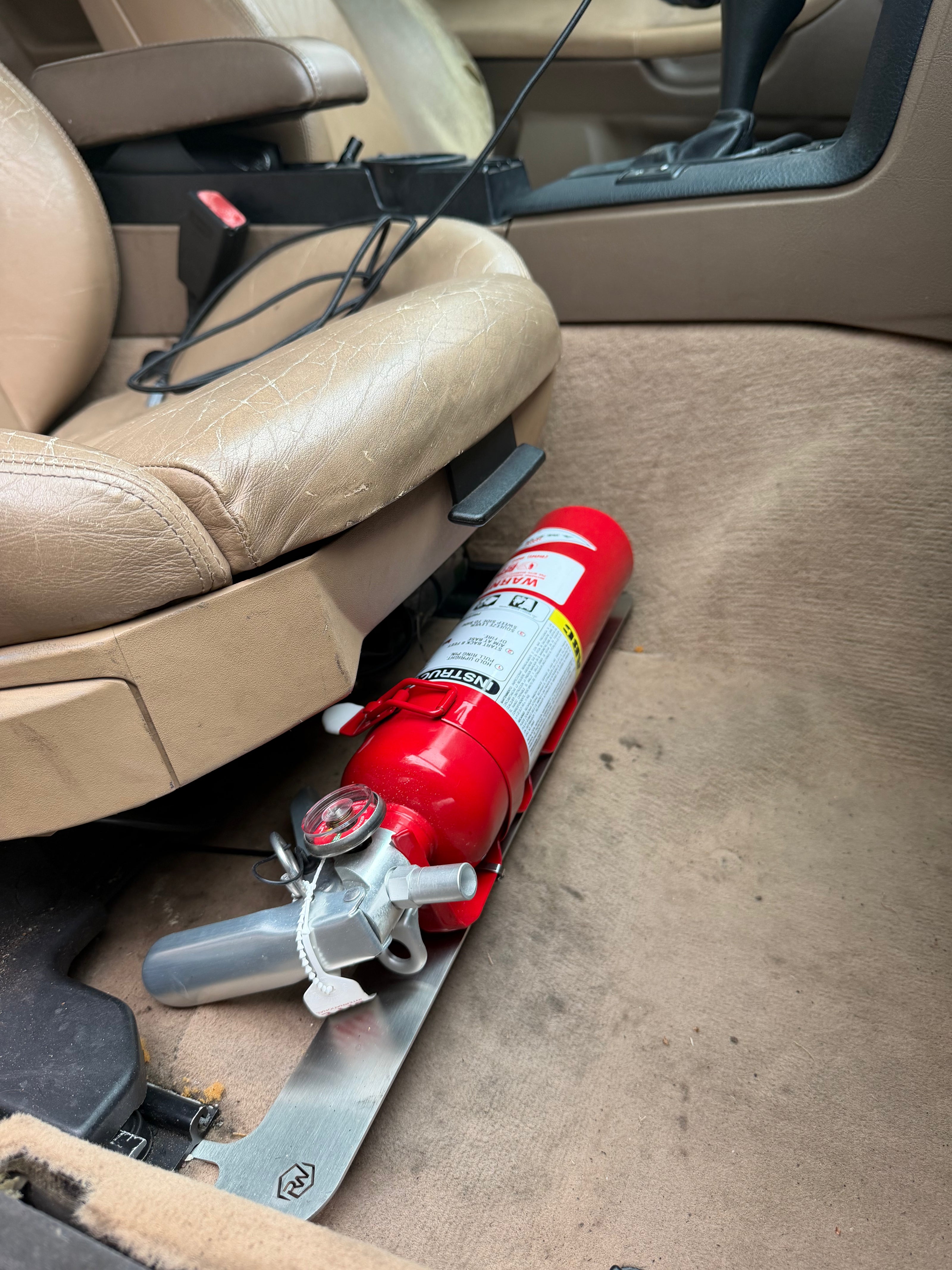 BMW E36 Fire Extinguisher Bracket