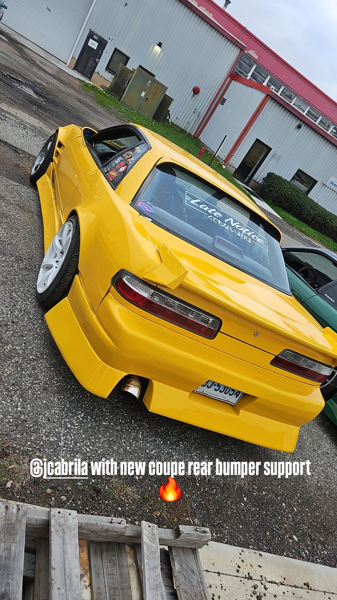 S13 Coupe Rear Bumper Support (1 week lead time)