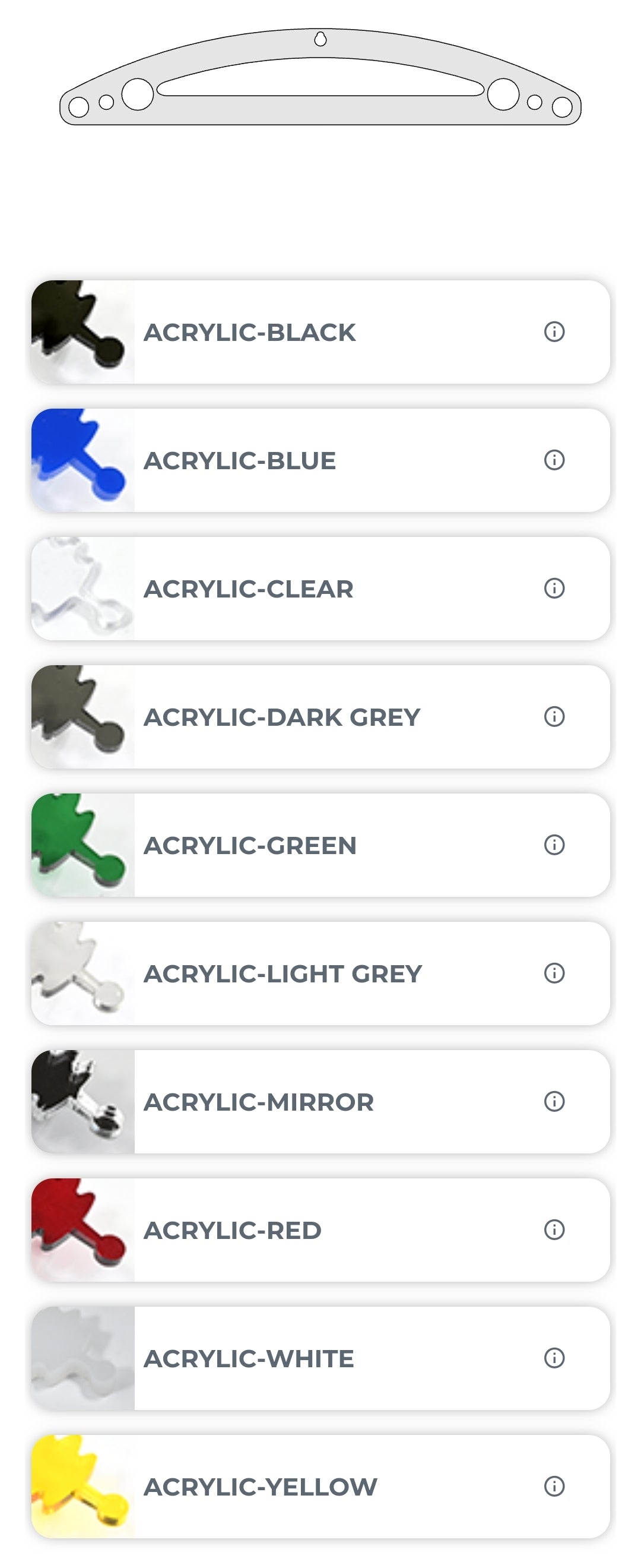 Invisible Merch Wall Hanger