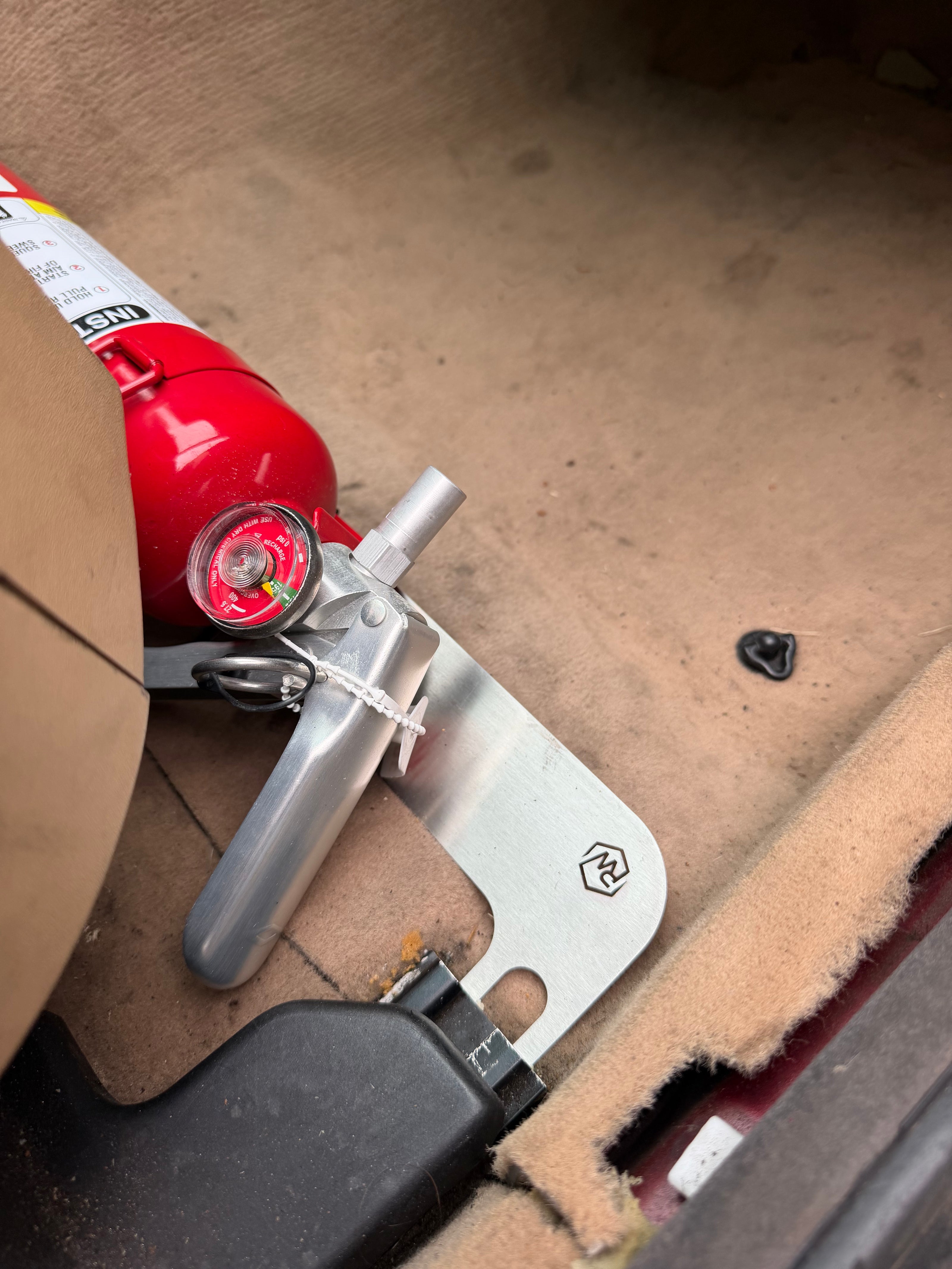 BMW E36 Fire Extinguisher Bracket